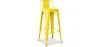 Banco Bar com Encosto - Desenho Industrial - 76cm - Nova Edição - Stylix image 9