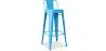 Banco Bar com Encosto - Desenho Industrial - 76cm - Nova Edição - Stylix image 9