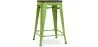 Banco Bar - Design Industrial - Madeira e Aço - 60cm -Stylix image 9