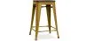Banco Bar - Design Industrial - Madeira e Aço - 60cm -Stylix image 9