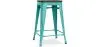 Banco Bar - Design Industrial - Madeira e Aço - 60cm -Stylix image 9