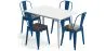 Pack Mesa de Jantar e 4 Cadeiras de Jantar Design Industrial - Nova Edição - Bistrot Stylix image 9