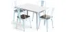 Pack Mesa de Jantar e 4 Cadeiras de Jantar Design Industrial - Nova Edição - Bistrot Stylix image 9