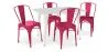 Pack Mesa de Jantar e 4 Cadeiras de Jantar Design Industrial - Nova Edição- Bistrot Stylix image 9