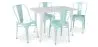 Pack Mesa de Jantar e 4 Cadeiras de Jantar Design Industrial - Nova Edição- Bistrot Stylix image 9