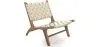 Poltrona de Salão - Poltrona de Design Artesanal Boho Bali - Madeira e Corda - Recia image 9