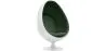 Poltrona de design em forma de ovo - Estofamento em couro sintético - Eny image 9