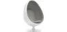 Poltrona de design em forma de ovo - Estofamento em couro sintético - Eny image 9