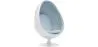 Poltrona de design em forma de ovo - Estofamento em couro sintético - Eny image 9