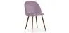 Cadeira de Jantar - Estofada em Veludo - Design Escandinavo - Evelyne image 9