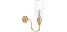 Candeeiro Candelabro - Aplique de Parede Dourado - Driss image 9
