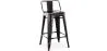 Banco Bar com Encosto - Desenho Industrial - 60cm - Nova Edição - Stylix image 9