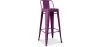 Banco Bar com Encosto - Desenho Industrial - 76cm - Nova Edição - Stylix image 9