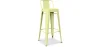 Banco Bar com Encosto - Desenho Industrial - 76cm - Nova Edição - Stylix image 9