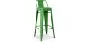 Banco Bar com Encosto - Desenho Industrial - 76cm - Nova Edição - Stylix image 9