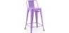 Banco Bar com Encosto - Desenho Industrial - 60cm - Nova Edição - Stylix image 9
