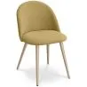 Cadeira de jantar - Estofada em tecido - Estilo escandinavo - Evelyne image 9