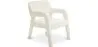 Cadeira de Jantar Estofada - Bouclé Branco - Colette image 9