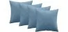 Conjunto de 4 almofadas de veludo - capa e enchimento - Mesmal image 9
