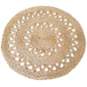 Tapete redondo de juta - Boho Bali - 120 CM - Ilya image 9