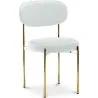 Cadeira de jantar - Estofada em Veludo - Metal dourado - Dahe image 9