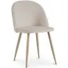 Cadeira de Jantar - Estofada em Veludo - Estilo Escandinavo - Evelyne image 9