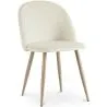 Cadeira de Jantar - Estofada em Veludo - Estilo Escandinavo - Evelyne image 9