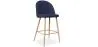 Banco estofado em tecido - Design escandinavo - 66cm - Evelyne image 9