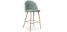 Banco estofado em tecido - Design escandinavo - 66cm - Evelyne image 9