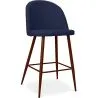 Banco estofado em tecido - Design escandinavo - 66cm- Evelyne image 9