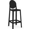 Banco Bar com Encosto - Design Transparente - 75cm - Victoria Queen image 9