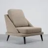Poltrona Estofada em Veludo - Estilo Escandinavo - Velvet Lounge image 9