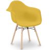 Cadeira de Jantar Design Escandinavo - Pés de Madeira - Nordika image 9
