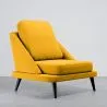Poltrona Estofada em Veludo - Estilo Escandinavo - Velvet Lounge image 9