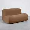 Sofá Moderno Minimalista Design Curvo Estofado em Veludo - Conforto e Estilo Contemporâneo - Büba image 9