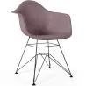 Cadeira de Jantar - Design Escandinavo e Pernas de Metal Preto - Nordika image 9