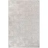 Tapete Grande com Design Contemporâneo e Moderno - Bege (290x200 cm) - Rosella image 9