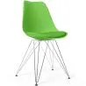 Cadeira de Jantar com Almofada - Design Escandinavo e Pernas de Metal - Skögur image 9
