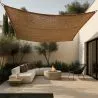 Toldo fibra de coco 2x4M - vela de sombra 100% natural image 9