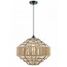 Luminária pendente - Corda natural e Estrutura de metal preto - Lapor image 9