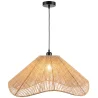 Luminária Pendente Corda Natural Estilo Boho – Abajur de Fibra Natural Feito à Mão - Lunah image 9