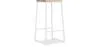 Banqueta com encosto - Madeira e Metal - 76cm - Big Boy image 9
