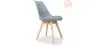 Lote de 2 Cadeiras Denisse com almofada Design Escandinavo - Mate image 9