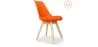 Lote de 2 Cadeiras Denisse com almofada Design Escandinavo - Mate image 9