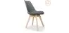 Lote de 2 Cadeiras Denisse com almofada Design Escandinavo - Mate image 9