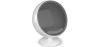 Poltrona de design bola - Estofada em tecido - Batton image 9