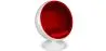 Poltrona de design bola - Estofada em tecido - Batton image 9