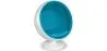 Poltrona de design bola - Estofada em tecido - Batton image 9