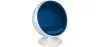 Poltrona de design bola - Estofada em tecido - Batton image 9