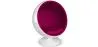 Poltrona de design bola - Estofada em tecido - Batton image 9